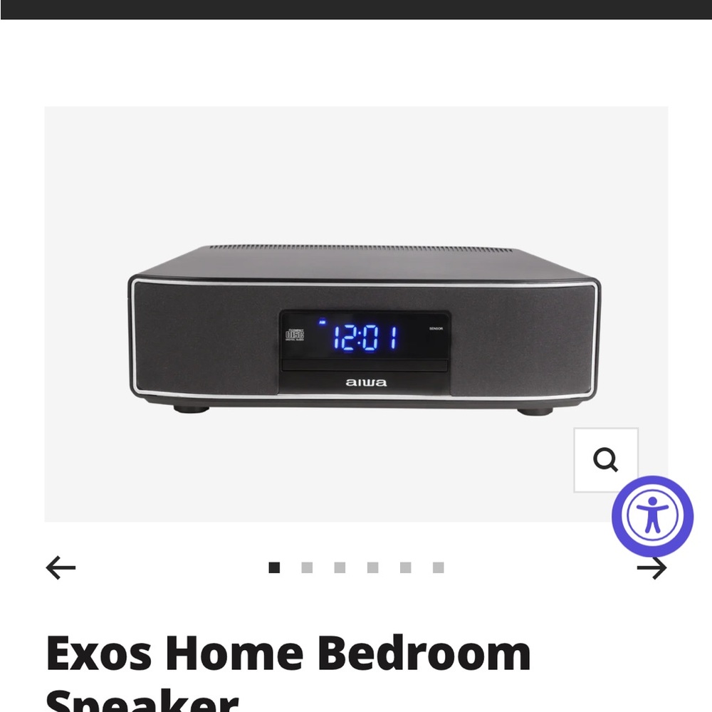Aiwa Black Home Speaker